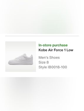 Nike Men's Air Force 1 Low White
